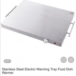 Stainless steal food warmer